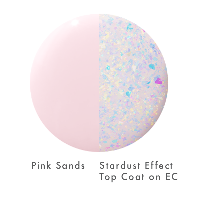 The Stardust Effect Top Coat a Iridescent   The Stardust Effect Top Coat