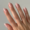 Subtle Blush French - Press On | Medium | Almond thumbnail