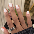 Sugar Glaze - Tab Press-On | Extra Short | Round thumbnail