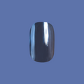 Suited Chrome - Tab Press-On | Extra Short | Squoval single nail