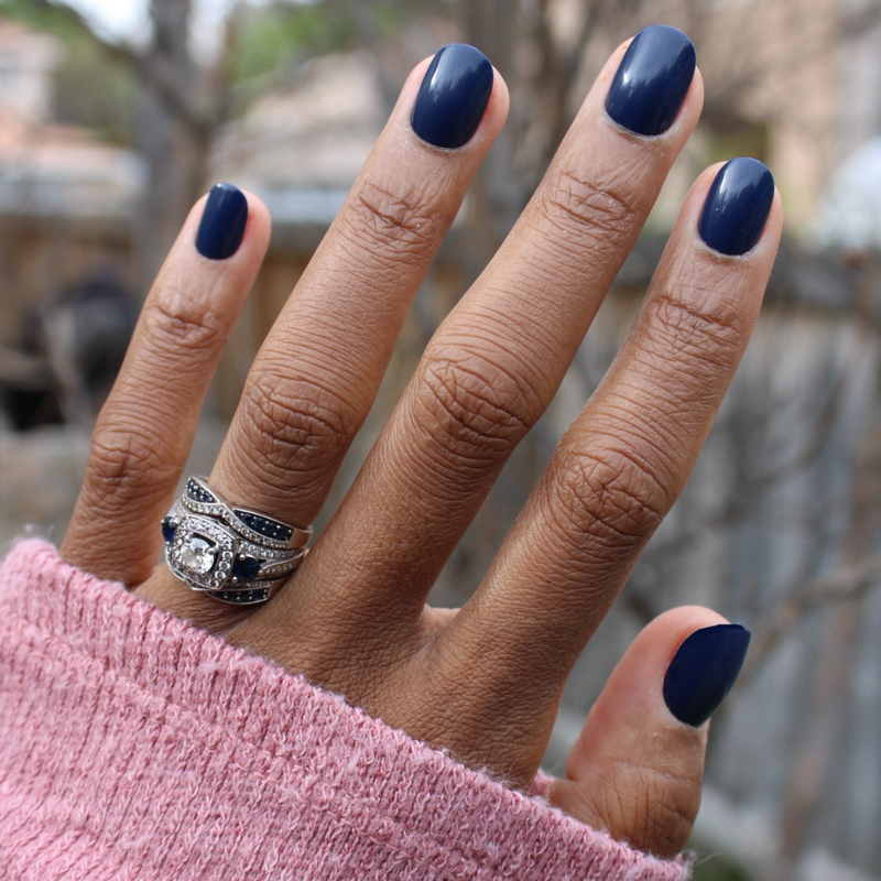 picture of Suited | Extra Short | Round - Tab Press-On