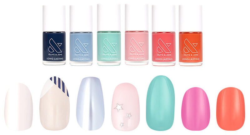 Summer Set (Polish + Press-On)