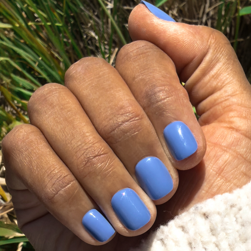 picture of Summer Blue - Press-On | Extra Extra Short | Squoval