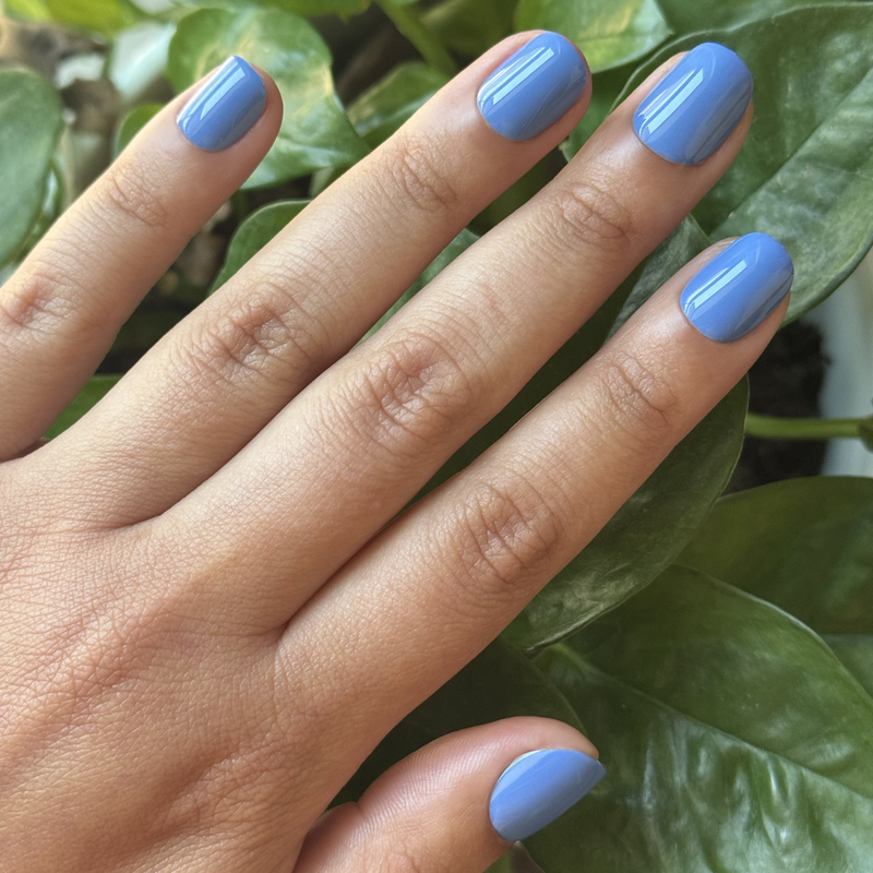 picture of Summer Blue - Press-On | Extra Extra Short | Squoval