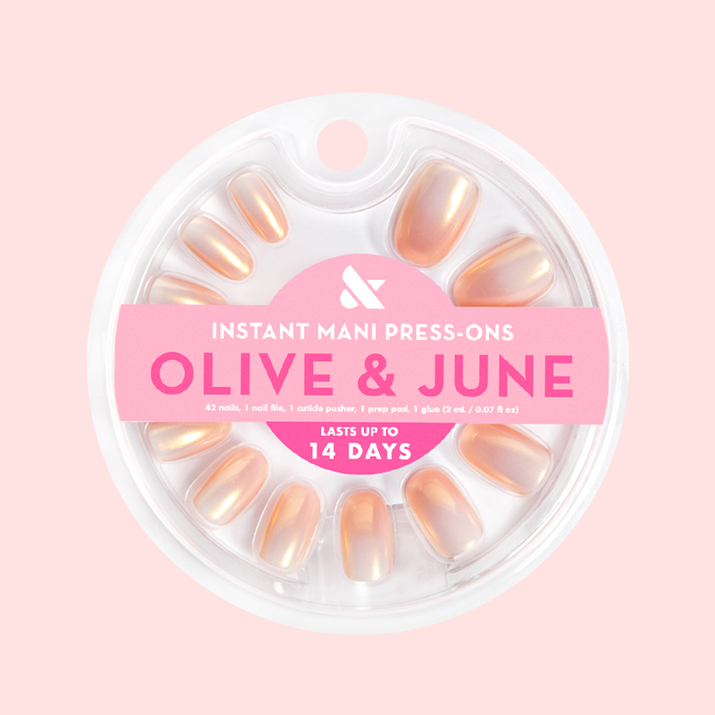 Sunset Gradient - Press-On | Short | Round 