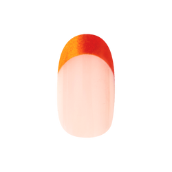 Sunset Velvet French - Press-On | Medium | Oval