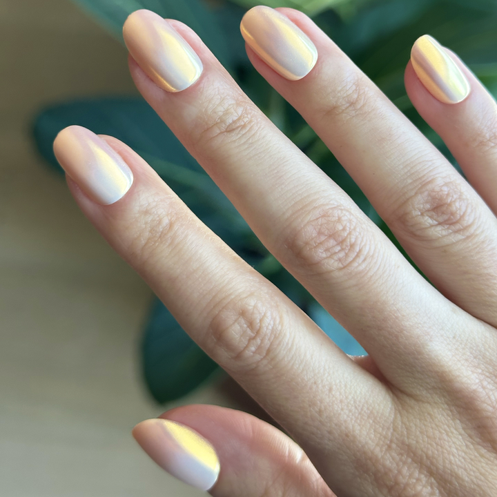 Radiant Summer Sunrise Gradient Nails