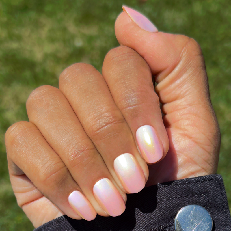 picture of Sunset Gradient - Press-On | Short | Round