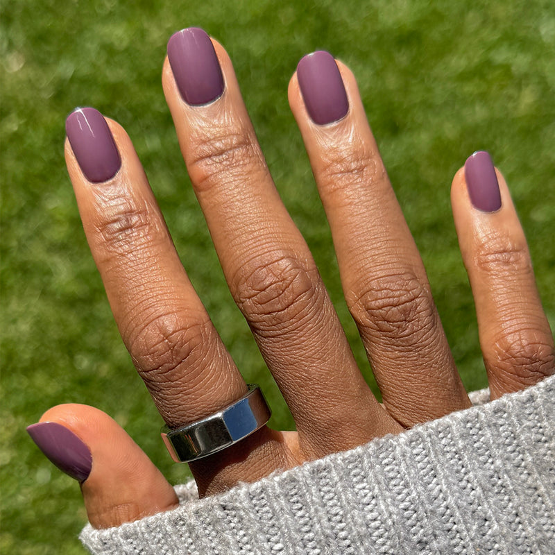 picture of Cardigan | Short | Squoval - Tab Press-On