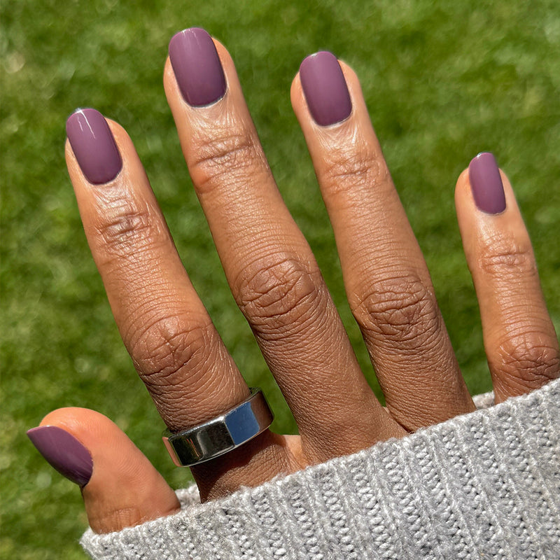 picture of Cardigan | Short | Squoval - Tab Press-On