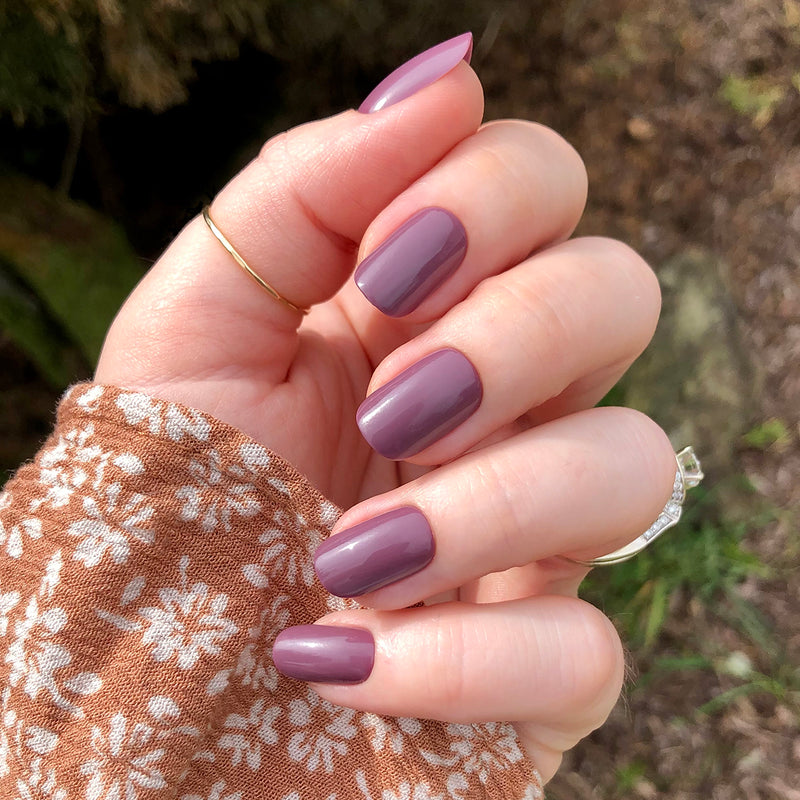 picture of Cardigan | Short | Squoval - Tab Press-On