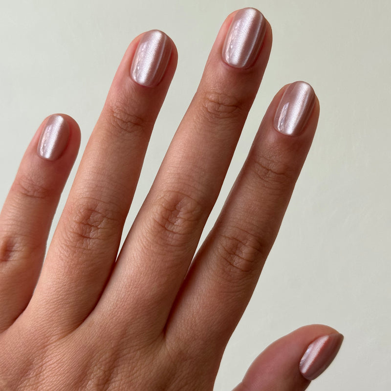 Taupe Velvet - Press-On | Extra Short | Round