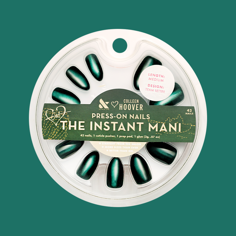 Team Letter - Press-On | Medium | Almond 