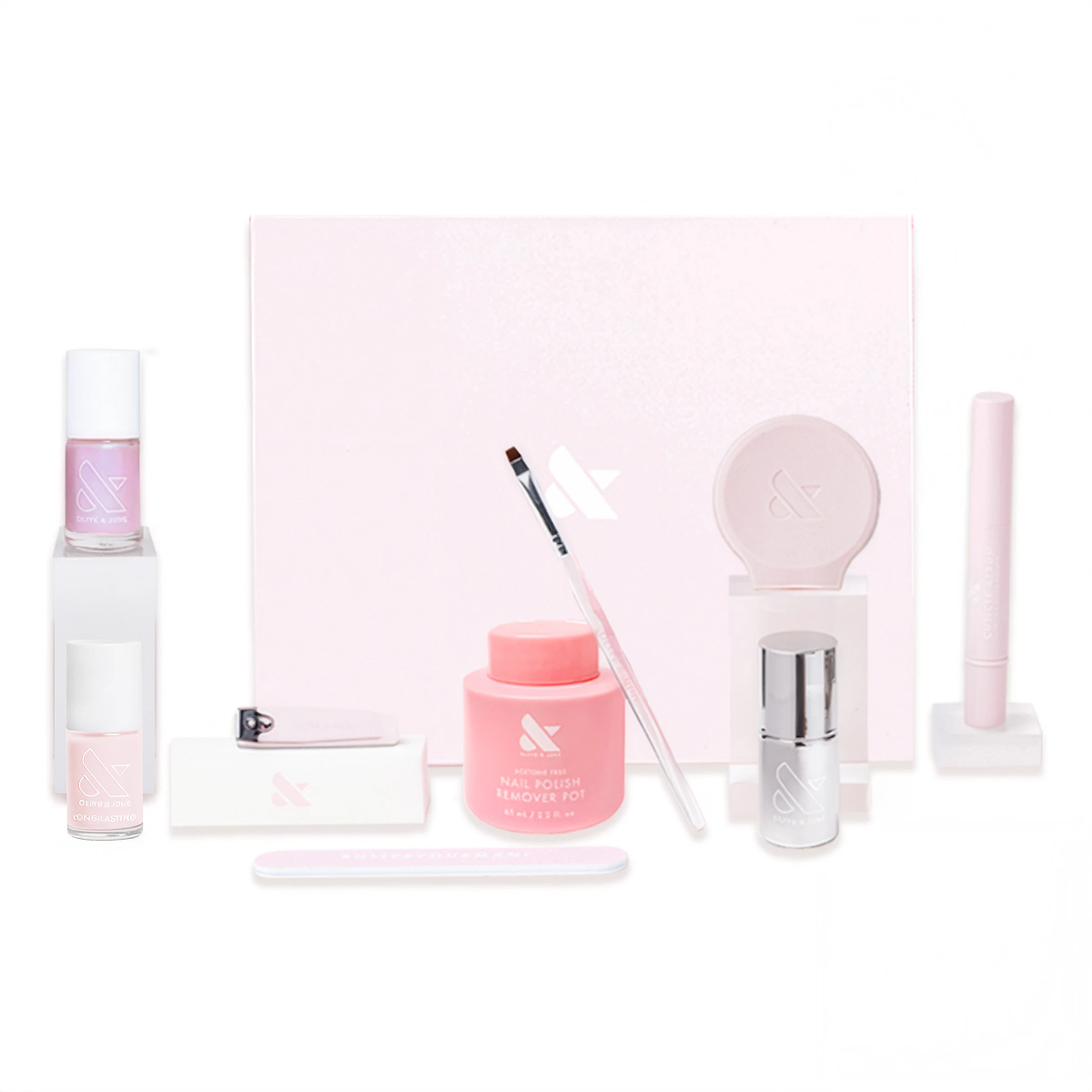 The Glazed Pink Mani System