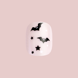 A Little Batty - Press-On | Extra Short | Squoval