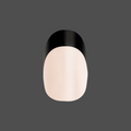 Black French - Press-On | Medium | Oval thumbnail