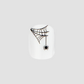Halloween Spiderwebs | Extra Short | Squoval - Tab Press-On thumbnail