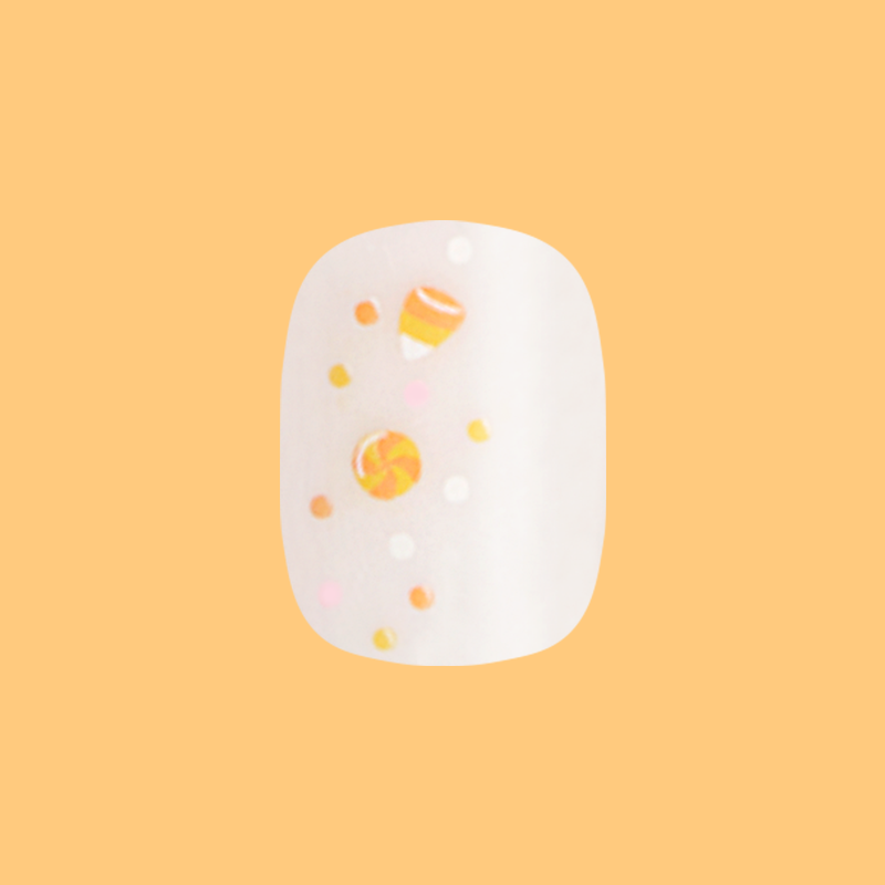 Halloween Candy - Press-On | Short | Squoval
