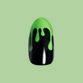 Spooky Slime - Press-On | Medium | Oval thumbnail