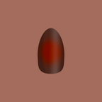 Subtle Chocolate Aura - Press-On | Medium | Almond with rich chocolate brown gradient for easy at home manicure