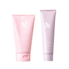 Refresh and Repair Duo with Mani + Pedi Scrub and Hand Treatment in soft pastel pink and lilac packaging