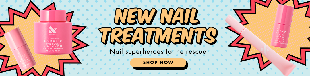 New nail treatments - Nail superheroes to the rescue - nourishing remover - advanced strengthener - nail hardener - cuticle oil - SHOP NOW