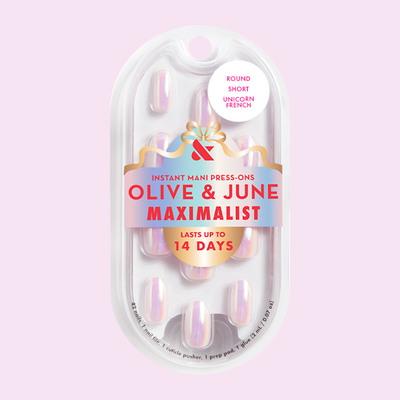 Unicorn French Maxi - Press-On | Short | Round Unicorn French Maxi - Press-On | Short | Round  Press-On