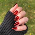 Vampire Chrome - Press-On | Medium | Oval thumbnail