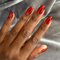 Vampire Chrome - Press-On | Medium | Oval thumbnail