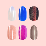 Back To School Velvet Set single nail