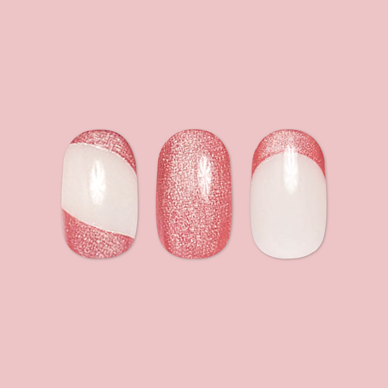 Velvet Swirls Fig Ranch - Press-On | Short | Round second image