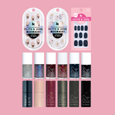 Winter Polish & Press-On Set Winter Polish & Press-On Set Polish + Press-On Set other