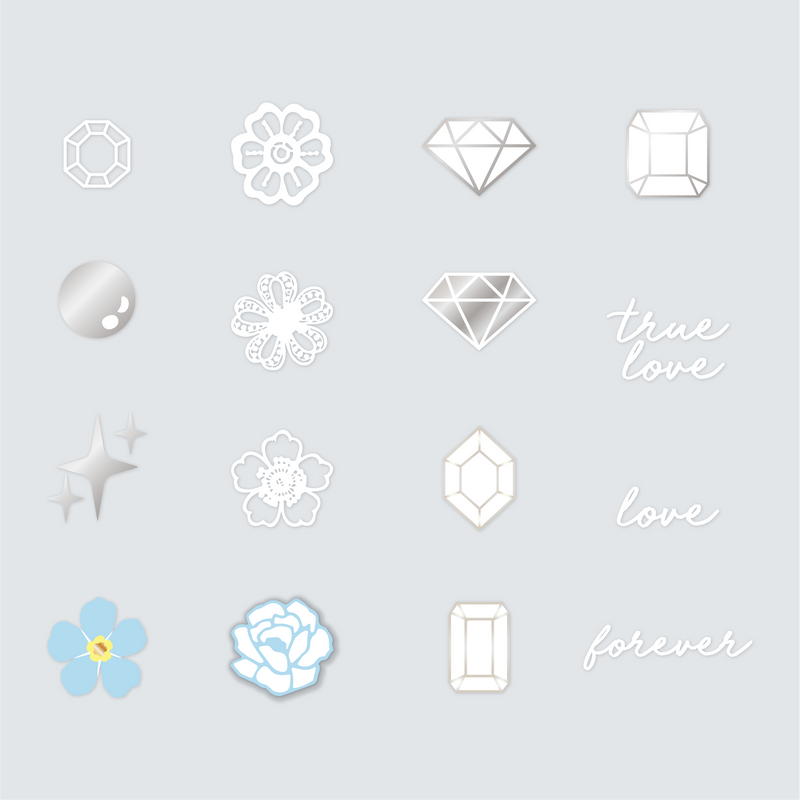 For the Bride Nail Art Stickers