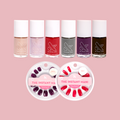 Sweet Treat Set (Polish + Press-Ons) featuring long-lasting polishes and press-on nails for easy vibrant at home manis thumbnail