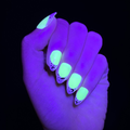 Witching Hour French - Press-On | Medium | Almond single nail ugc