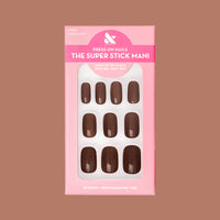 Americano | Short | Squoval - Tab Press-On 