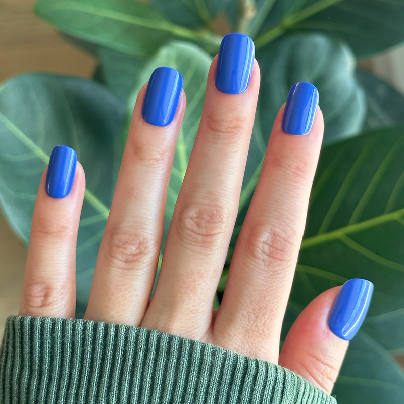 Breezy | Short | Squoval - Tab Press-On - Tab Press-On