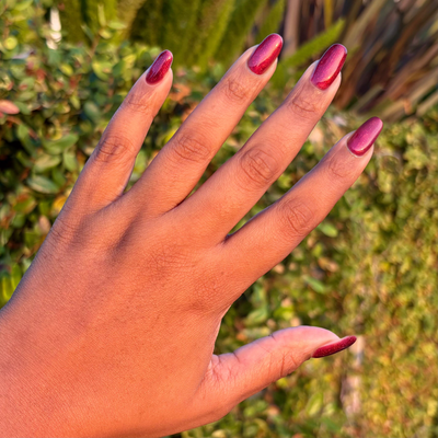 Budget? What Budget Gel display on hand