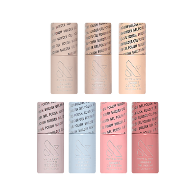 Shimmers + New Neutrals Builder Gel Polish Set Shimmers + New Neutrals Builder Gel Polish Set  Builder Gel Polish