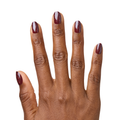 Cherry Mocha Polka Dots - Press-On | Short | Round thumbnail