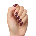 Cherry Mocha Polka Dots - Press-On | Short | Round thumbnail