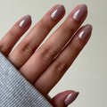 Chrome Glazed - Press On | Short | Round thumbnail