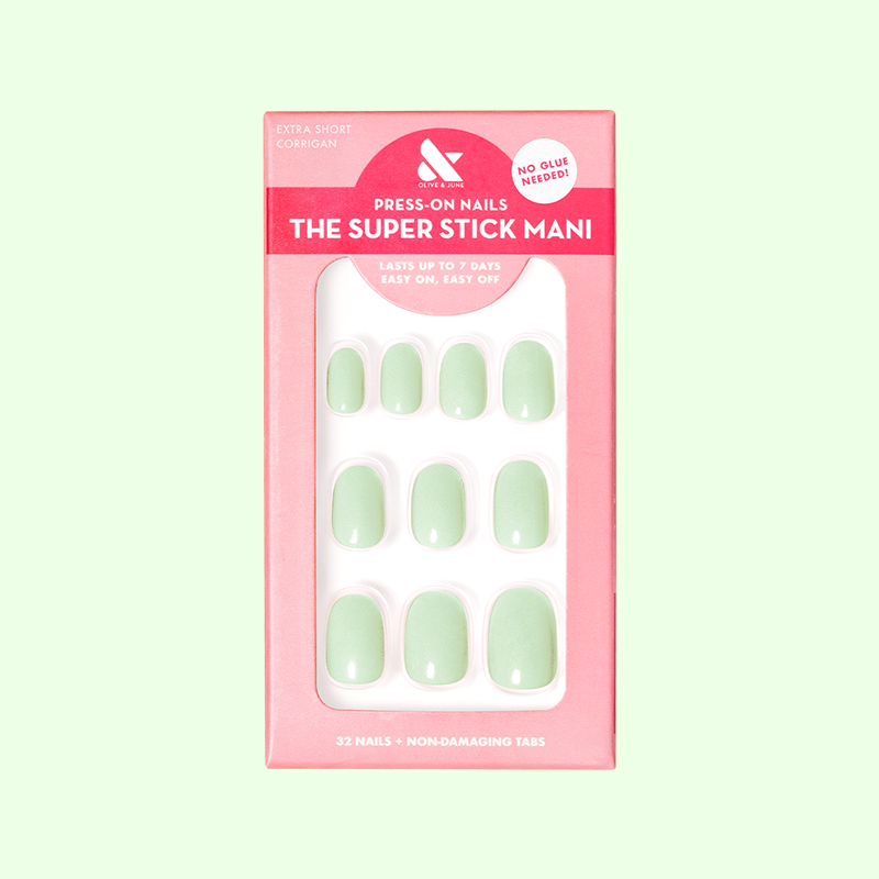 Corrigan | Extra Short | Round - Tab Press-On 