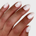 Daisy Dance - Press-On | Short | Round single nail ugc