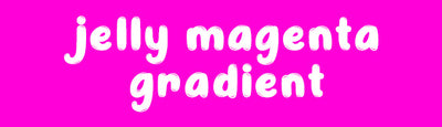 Jelly Magenta Gradient - Press-On | Short | Round
