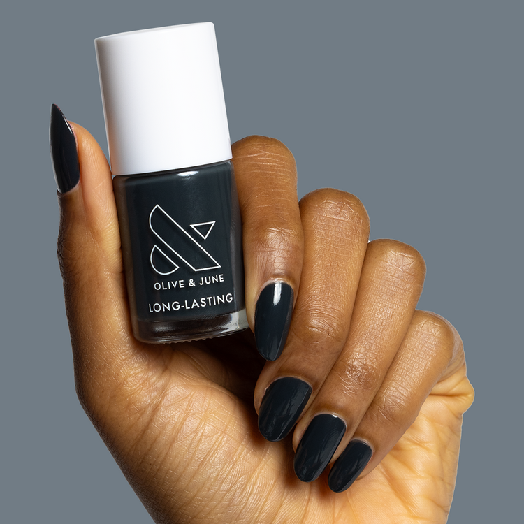 Last Minute Shopping polish deep charcoal gray