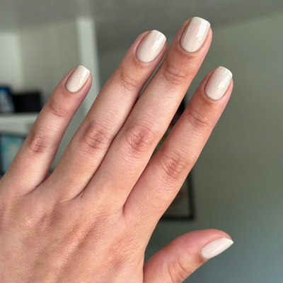 Lunch Break display on hand