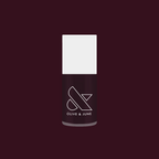 Olive and June Luxe Loafer gel polish bottle in deep crimson jelly shade for long-lasting, quick dry mani or pedi use