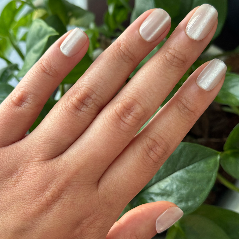 picture of Marshmallow Velvet - Press-On | Extra Short | Squoval