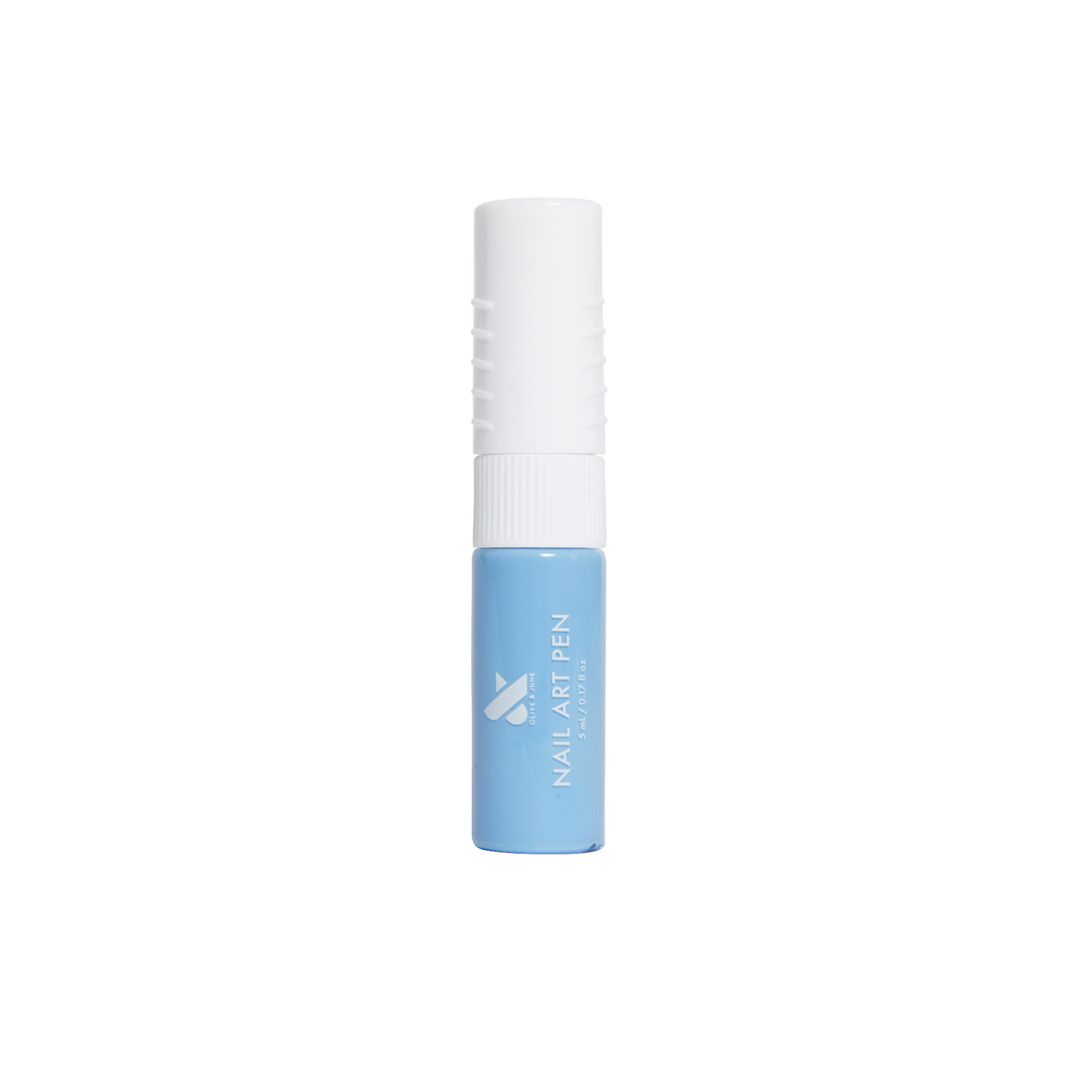 Nail Art Pen - Boost in bright cornflower blue with dual tips for easy at-home nail art and long-lasting polish by Olive and June